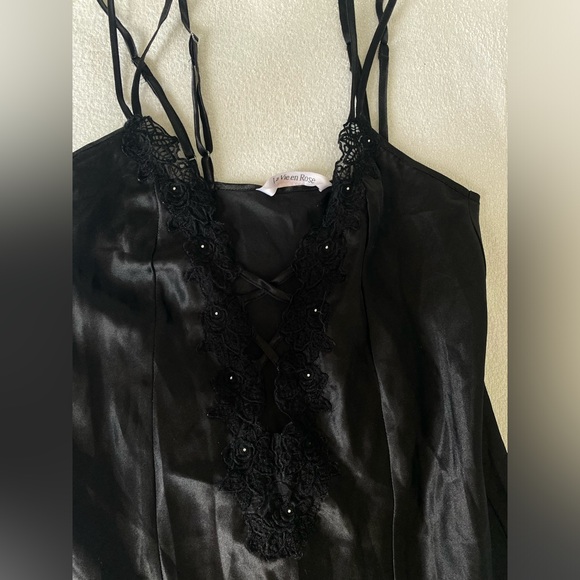 La Vie En Rose Long Silk Dress - Picture 6 of 10